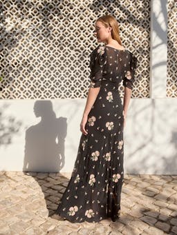 Paloma dandelion embroidery dress DRESSES Beulah London    - Collagerie