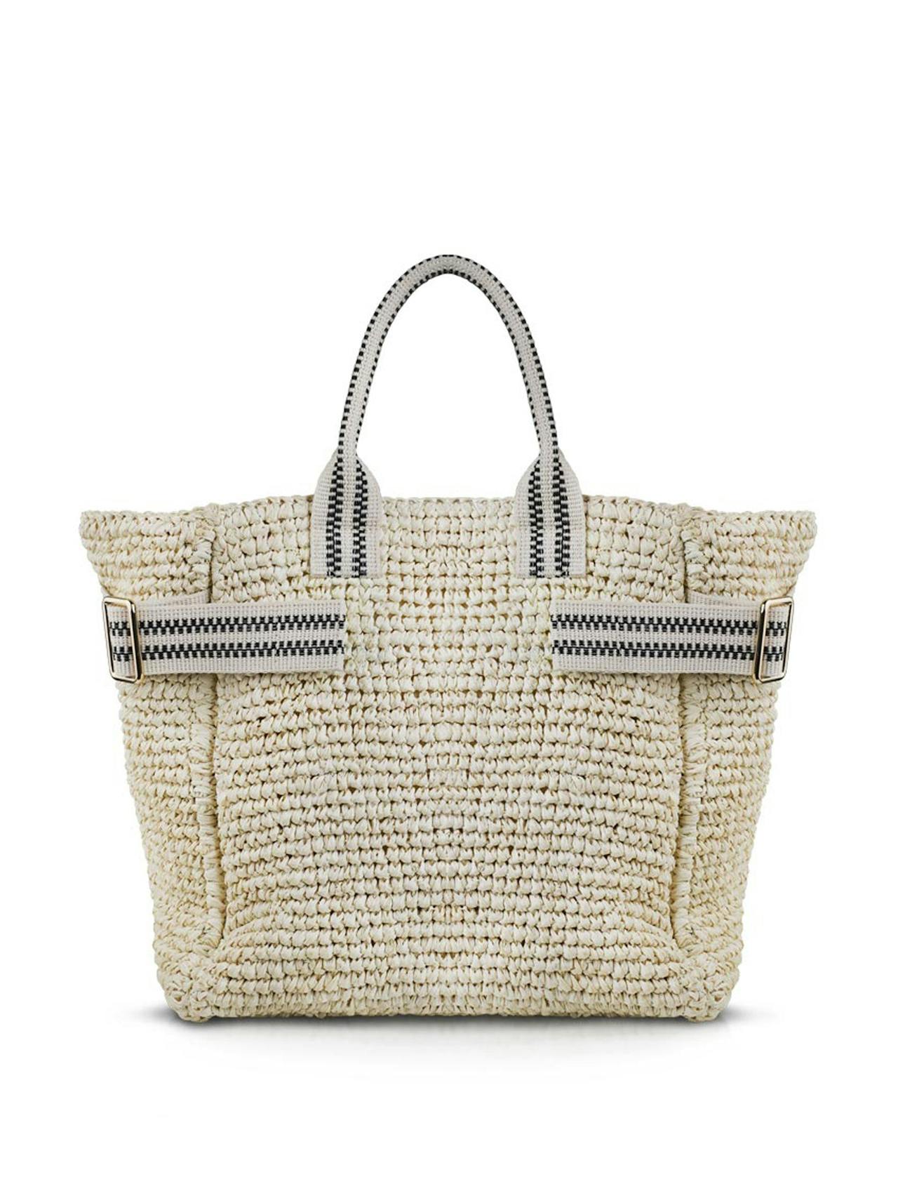 Kaba raffia tote bag Handbag STELAR    - Collagerie