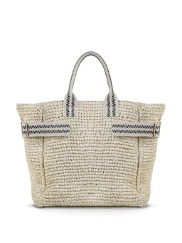 Kaba raffia tote bag Handbag STELAR    - Collagerie