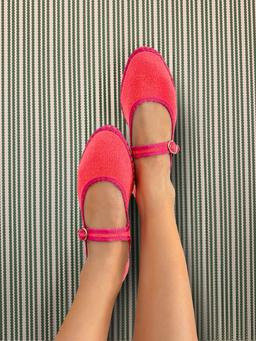 Pink Lago Mary Jane flats Mary Jane Flabelus    - Collagerie