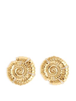 Large gold Galia earrings Earrings By Alona    - Collagerie