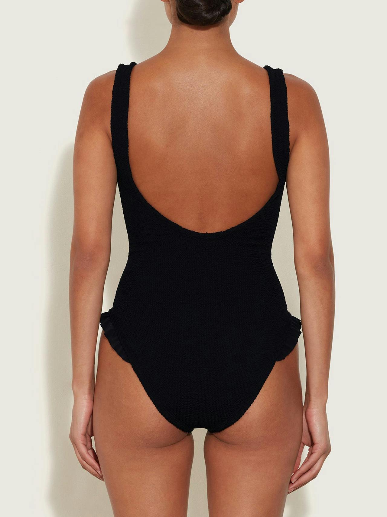 Black Lisa swimsuit Swimsuit Hunza G    - Collagerie