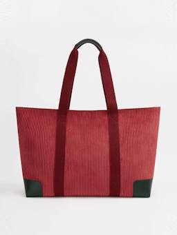 The raspberry baby bag Tote London Velvet    - Collagerie