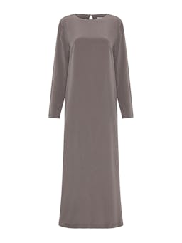 Slate long sleeve column dress Womens Apparel - Dresses Matteau    - Collagerie