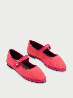 Pink Lago Mary Jane flats Mary Jane Flabelus    - Collagerie