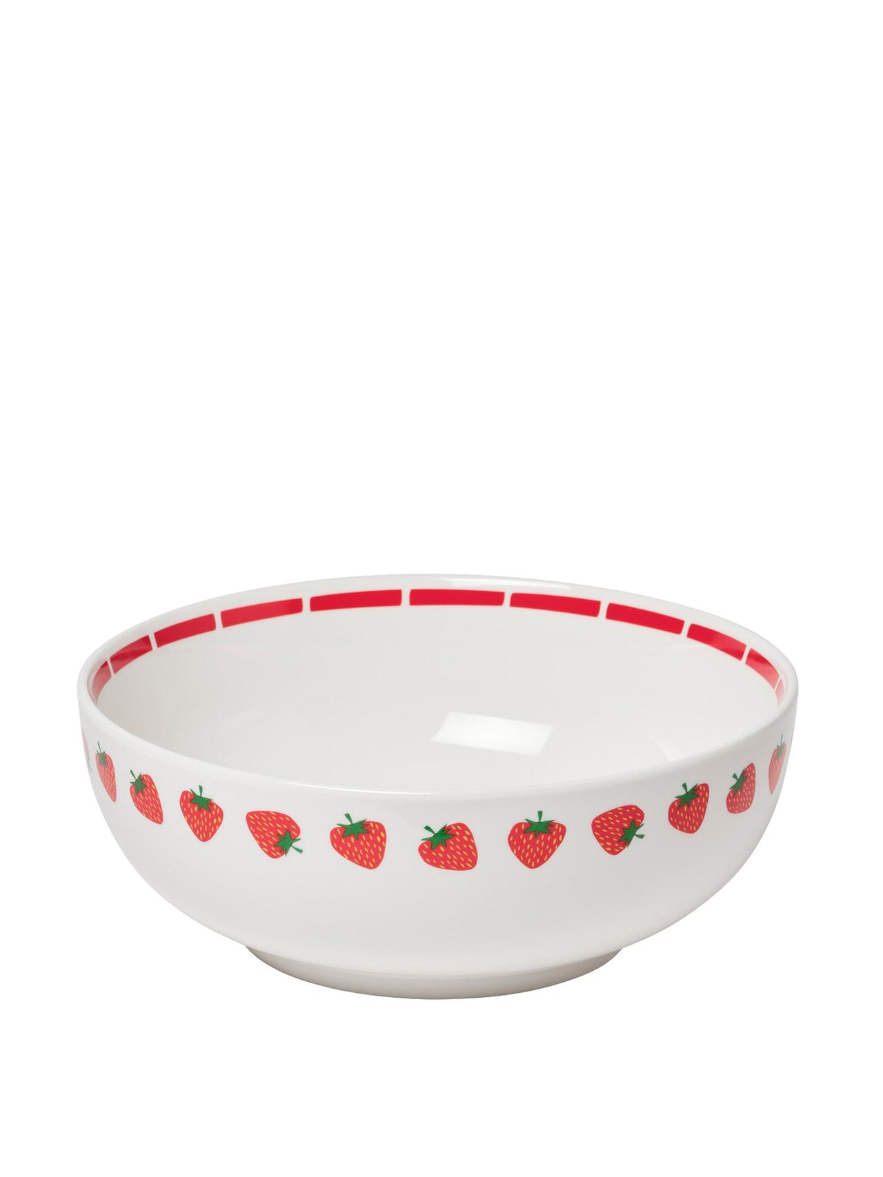 Large strawberry serving bowl