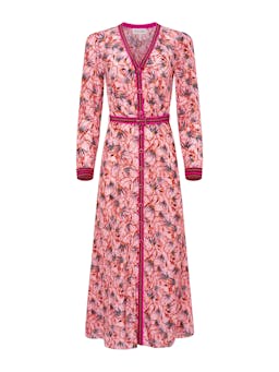 Padma hibiscus Lea shirt dress Dress Saloni    - Collagerie