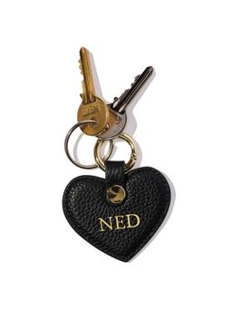 Heart keyring 1.4 - LEATHER ACCESSORIES Not Another Bill    - Collagerie