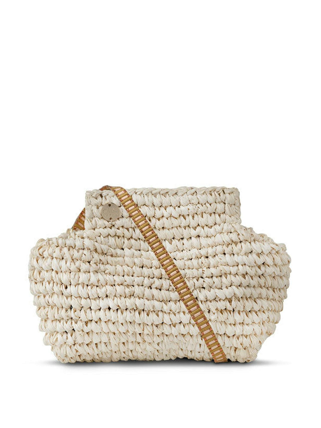 Lilis small raffia frame clutch bag Handbag STELAR    - Collagerie