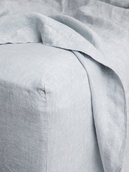 Sky linen fitted sheet Bed Linen Cultiver    - Collagerie