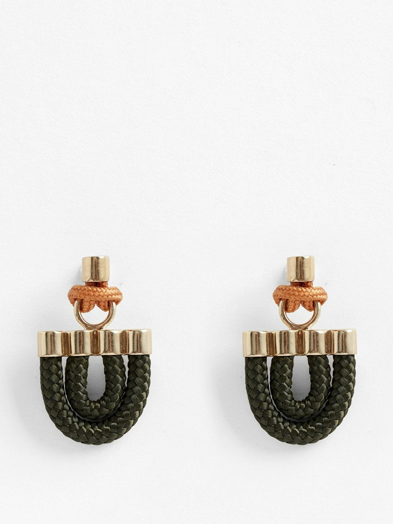 Lionheart earrings Earrings Pichulik Olive   - Collagerie