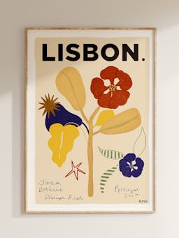 Lisbon fine art print  Rose England London    - Collagerie