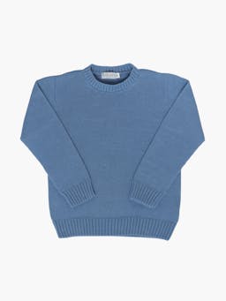 Louis jumper midblue Child Clothing Amaia    - Collagerie