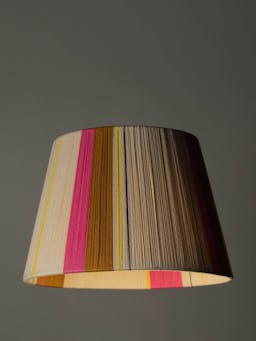 Bianca French drum lampshade Interiors Loving String    - Collagerie