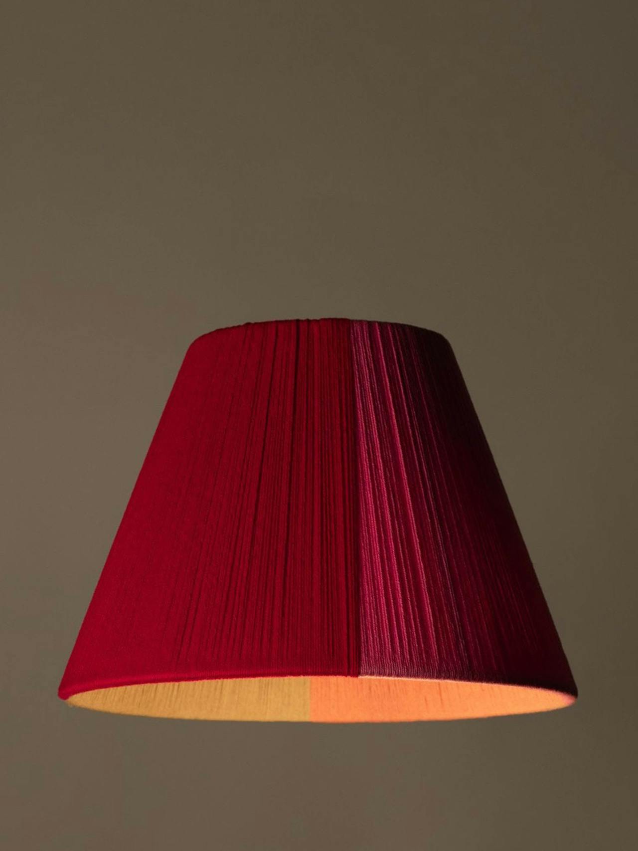 Lipstick lampshade Interiors Loving String    - Collagerie