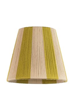 Camo cotton stripe lampshade Interiors Loving String    - Collagerie