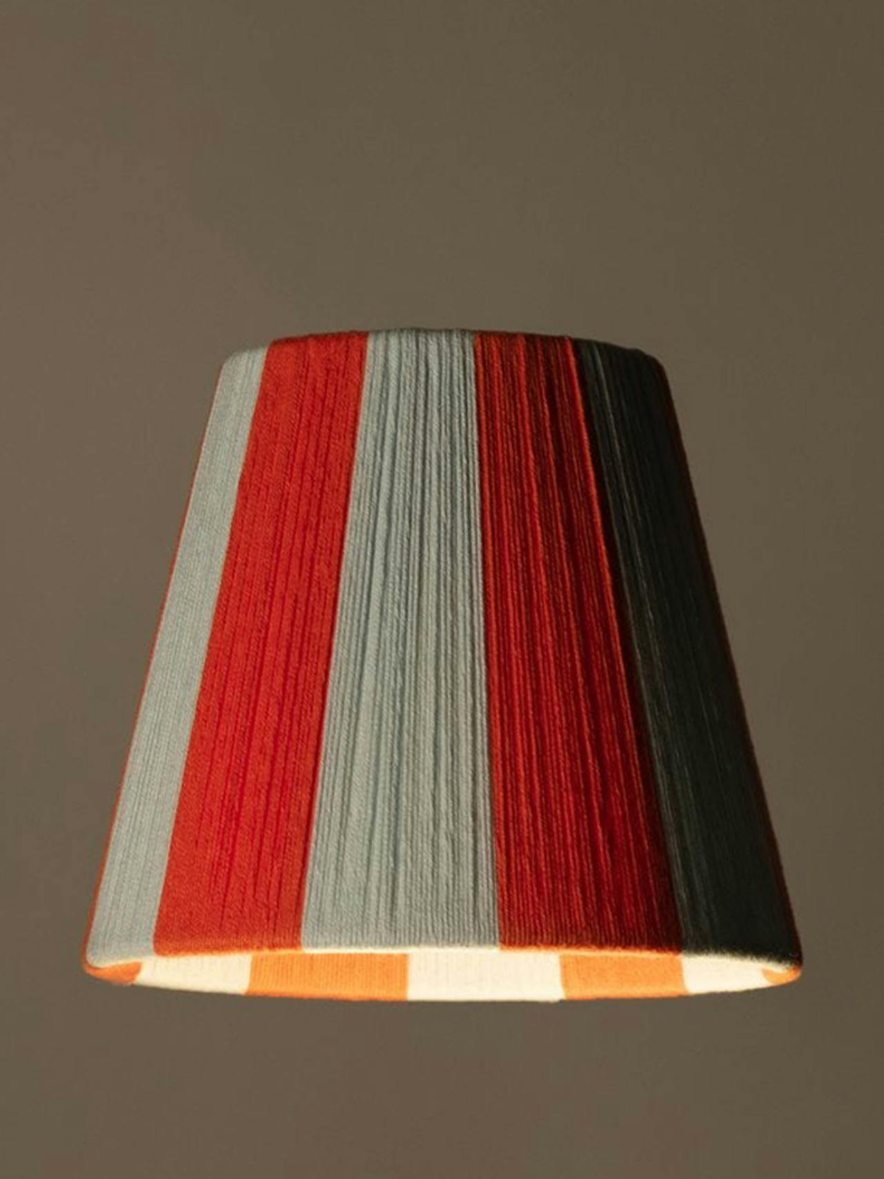 Cozzie cotton stripe lampshade Interiors Loving String    - Collagerie