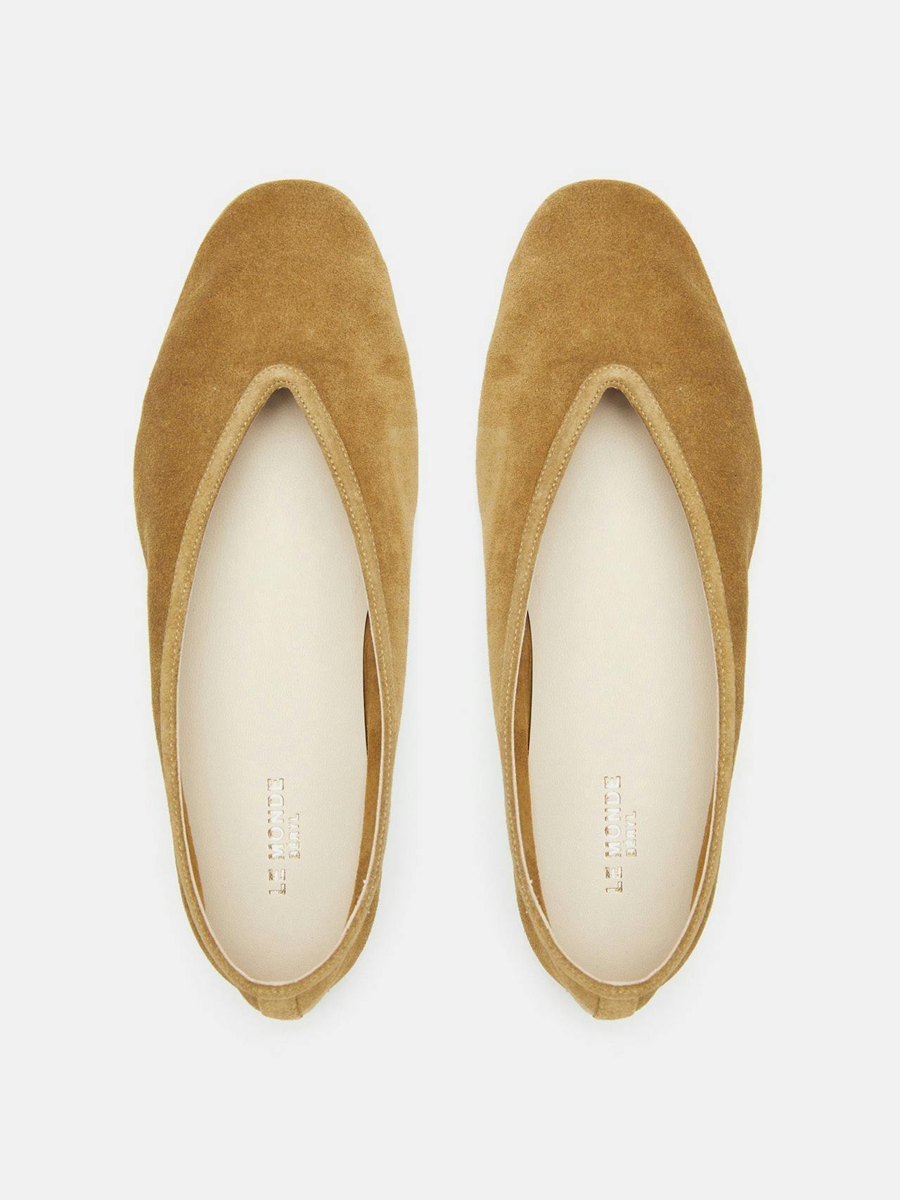 Taupe suede luna slipper Shoes Le Monde Beryl    - Collagerie