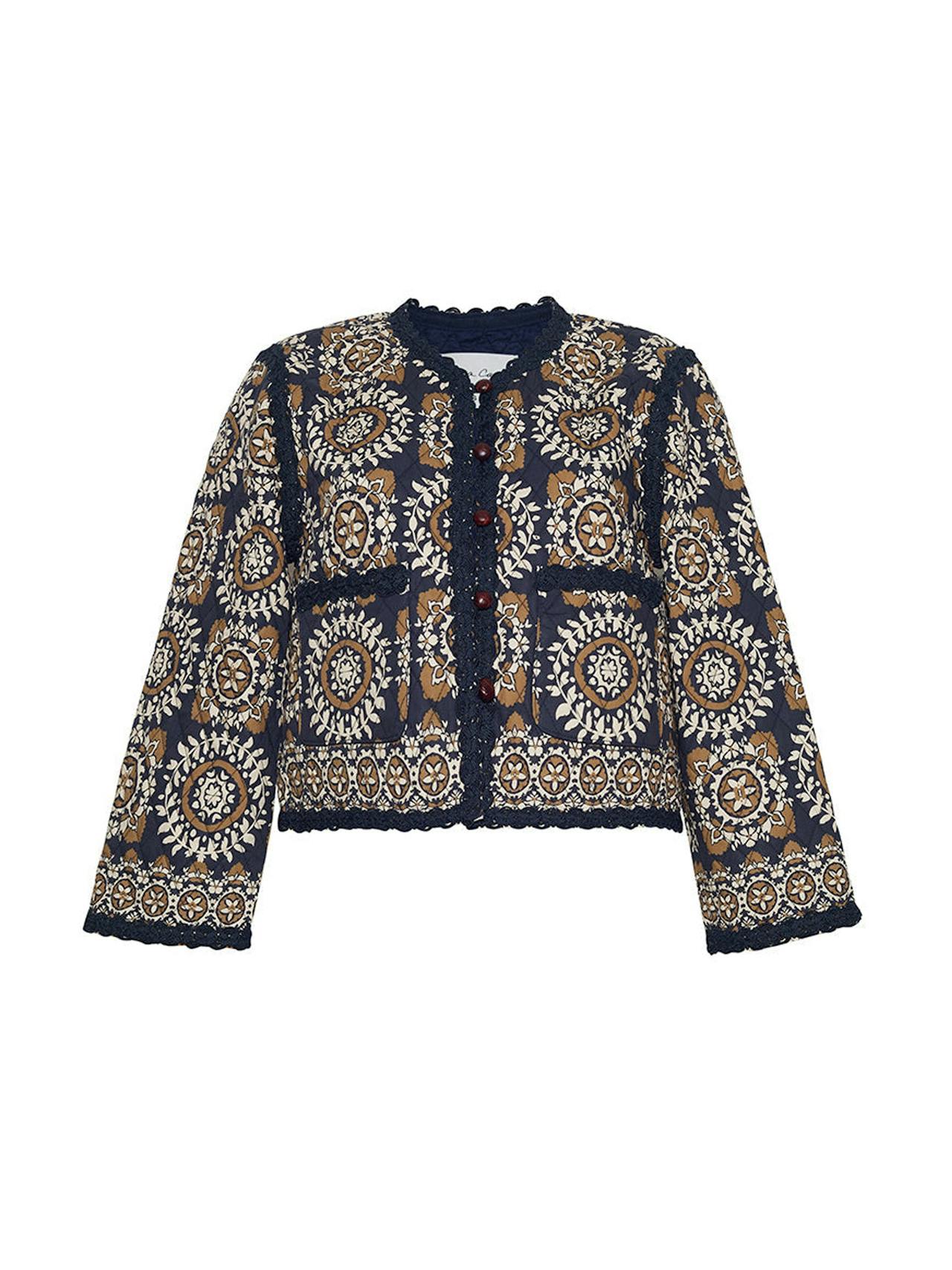 Blue medallion til Marissa jacket Jackets Cara Cara    - Collagerie