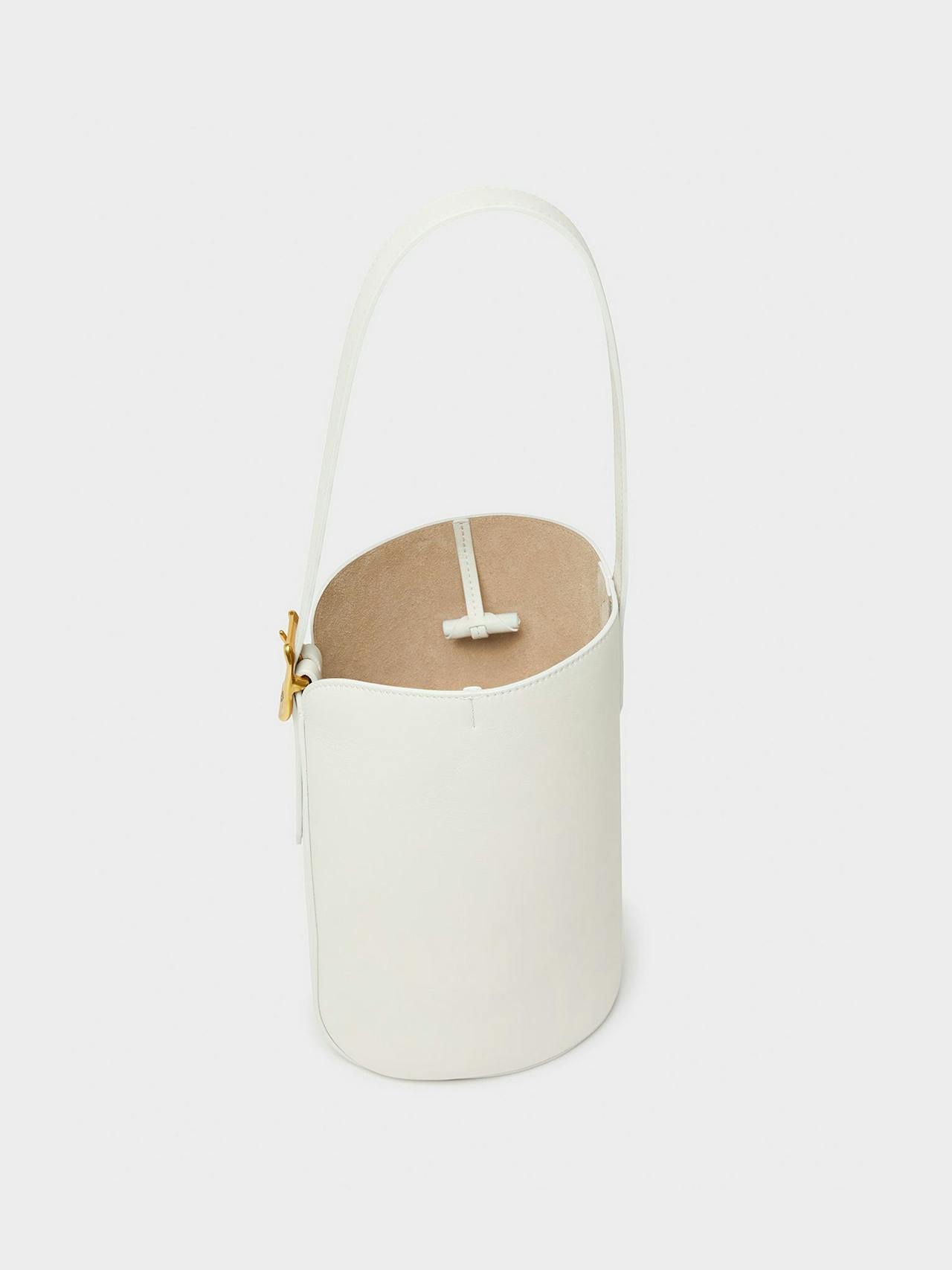 Mini cream Quiver bucket bag Bags J&M Davidson    - Collagerie