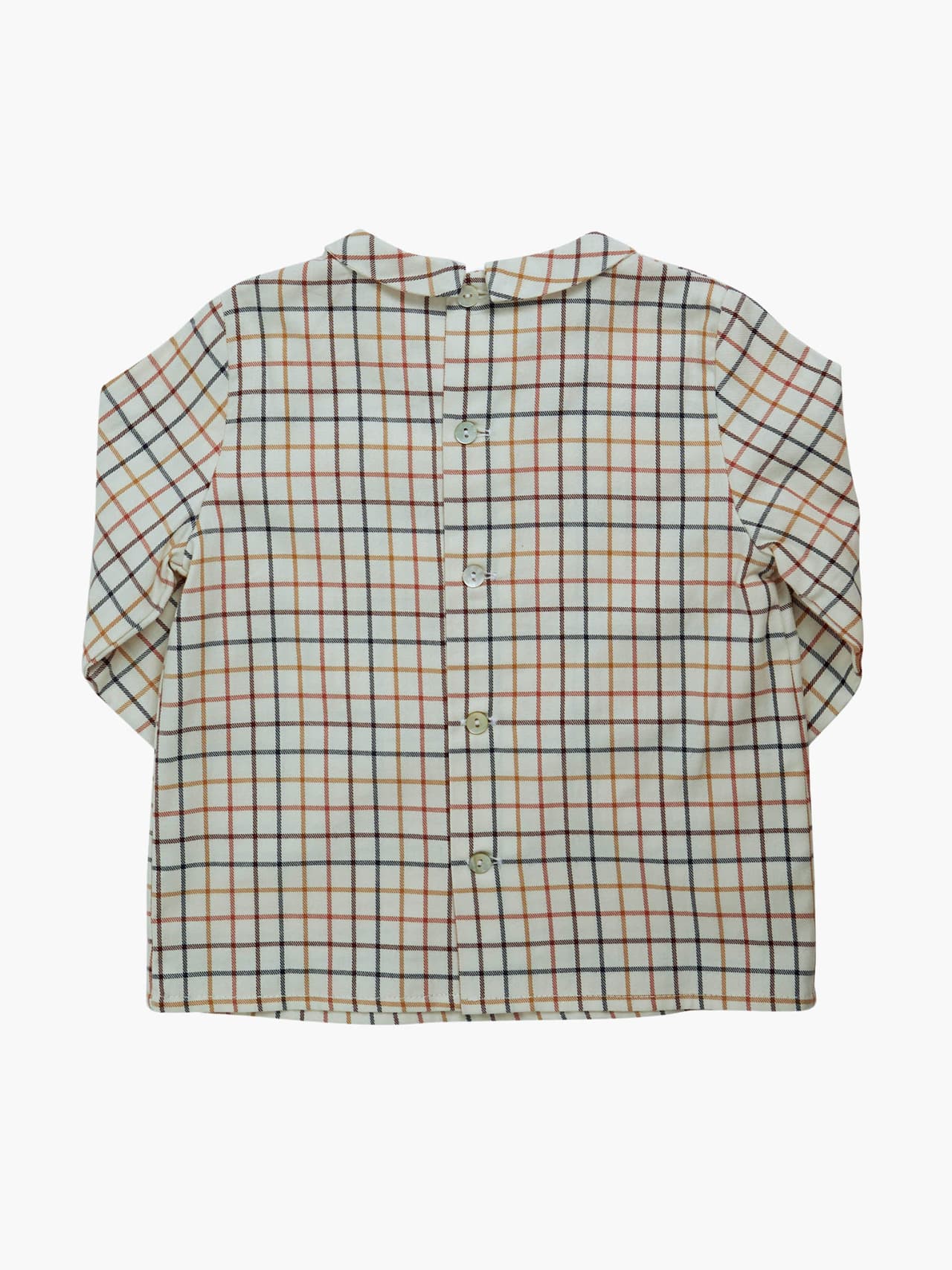 Checkered Mallard shirt Baby Clothing Amaia    - Collagerie