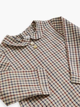 Multicoloured check Mallard shirt Baby Clothing Amaia    - Collagerie