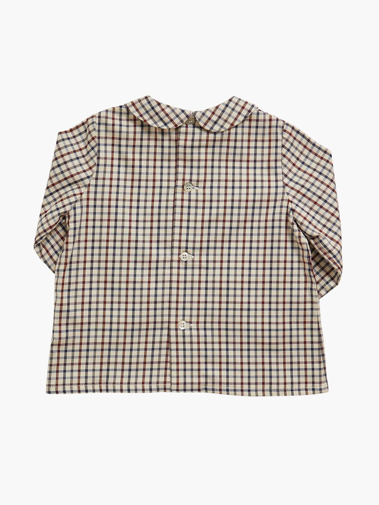 Multicoloured check Mallard shirt Baby Clothing Amaia    - Collagerie