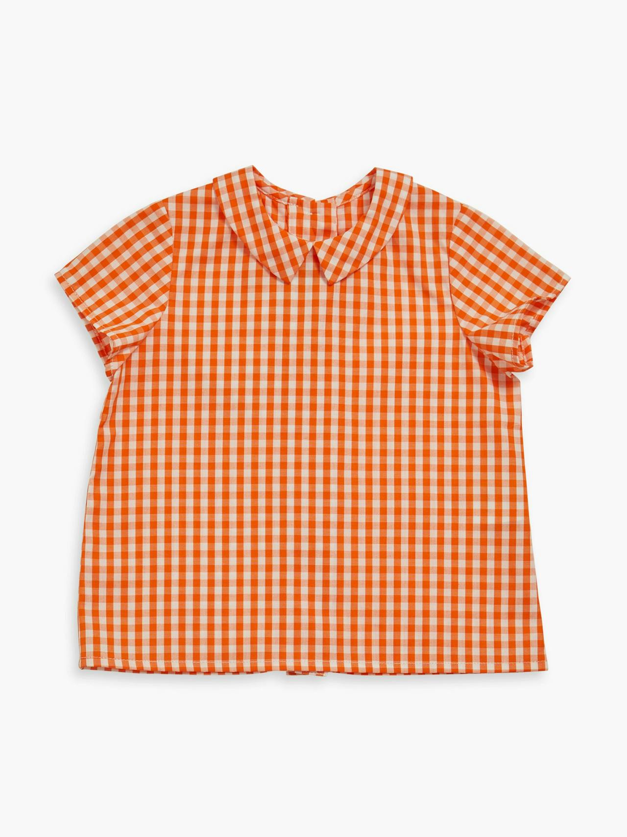 Mallard shirt orange vichy