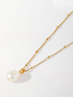 Marine pearl necklace Necklaces Edge of Ember    - Collagerie