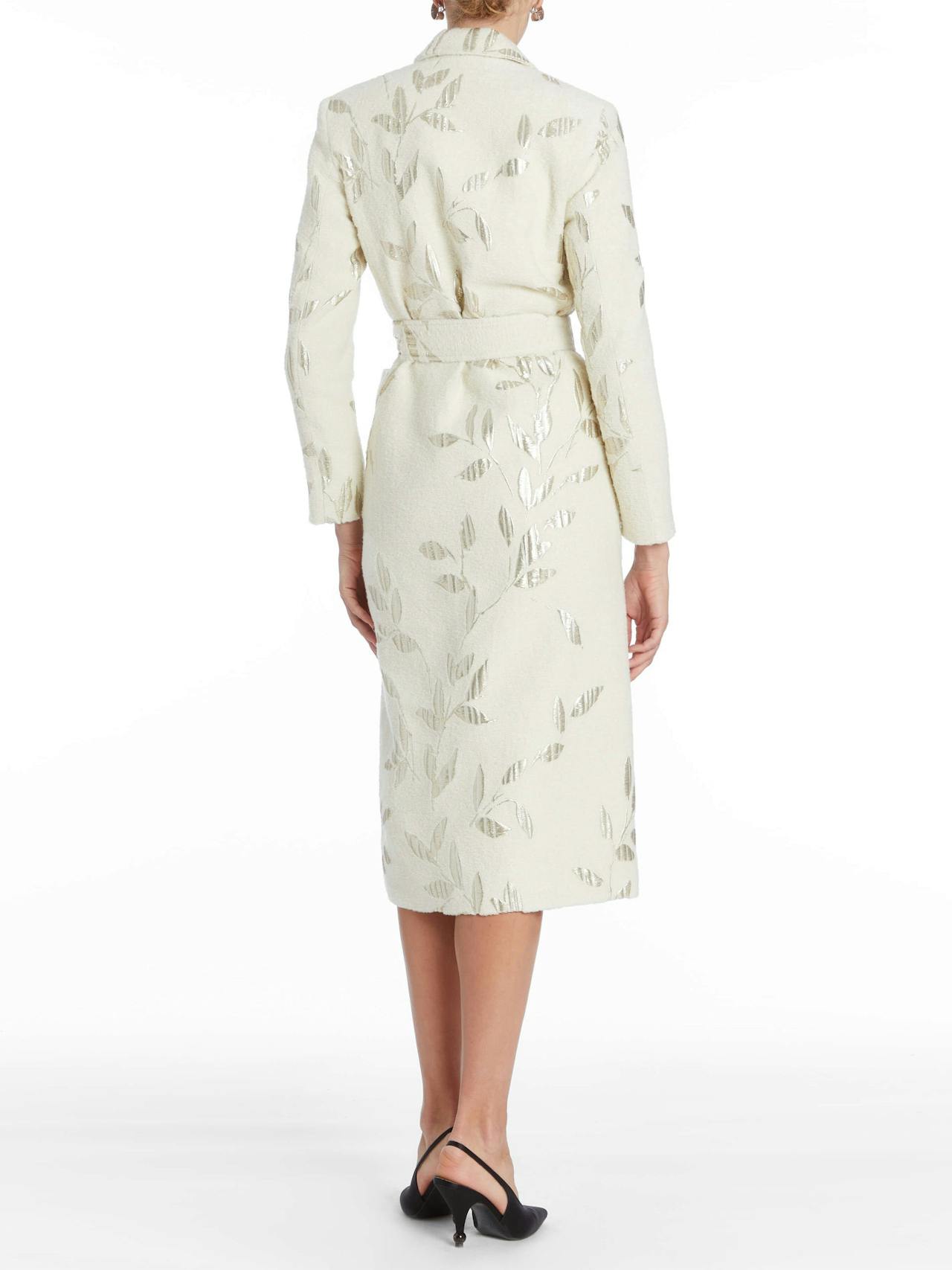 Cream wool Yucca coat with tie belt Clothing Markarian    - Collagerie