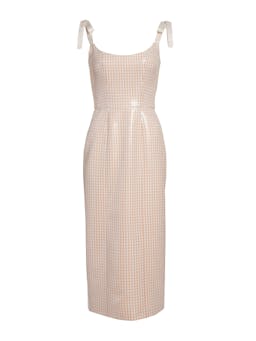 Imogen sequined gingham midi dress Clothing Markarian    - Collagerie