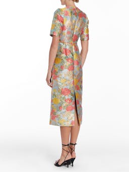 Gladys floral jacquard midi dress DRESS Markarian    - Collagerie