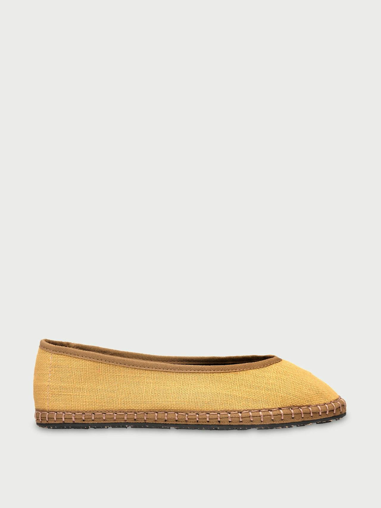 Mermaid flats in Mustard