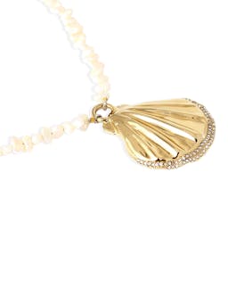 Gold Mia necklace with pearls Jewellery & Watches By Alona    - Collagerie