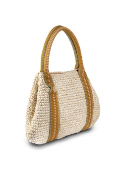 Misool raffia tote bag Handbag STELAR    - Collagerie