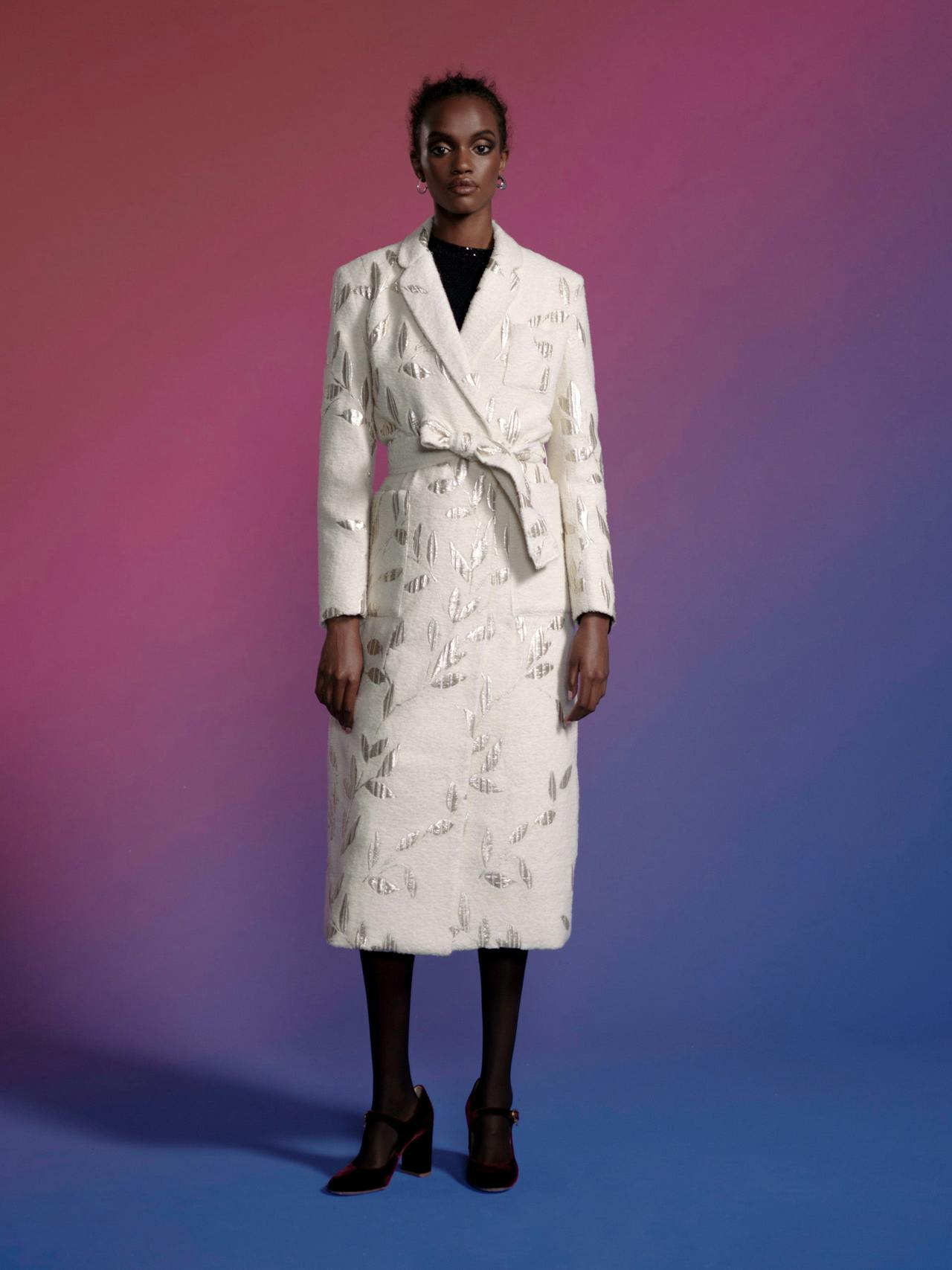 Cream wool Yucca coat with tie belt Clothing Markarian    - Collagerie