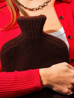 Cashmere hot water bottle  Not Another Bill    - Collagerie