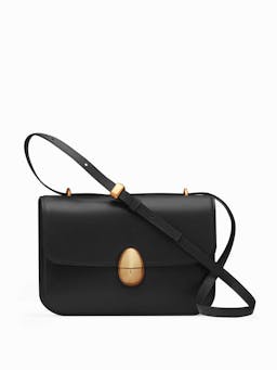 Black leather Phoenix bag Crossbody Handbag NEOUS    - Collagerie