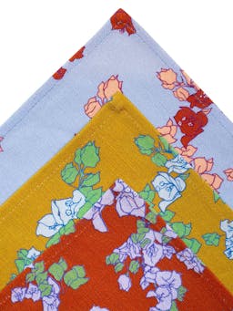 Saffron yellow placemats, set of 2 Napkins Dar Leone    - Collagerie