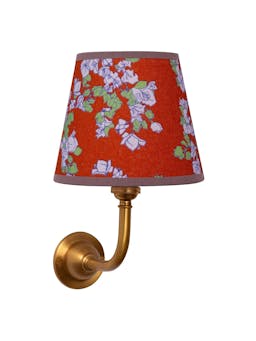 Coral orange candle clip lampshade Lampshades Dar Leone    - Collagerie