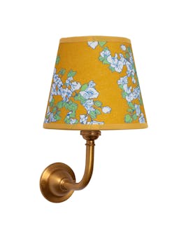 Saffron yellow candle clip lampshade Lampshades Dar Leone    - Collagerie