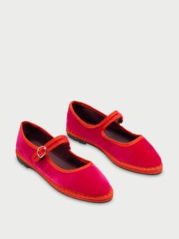 Pink Nana Mary Jane flats Mary Jane Flabelus    - Collagerie