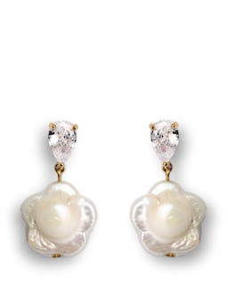 Pearl and crystal Nixie earrings Jewellery & Watches By Alona    - Collagerie