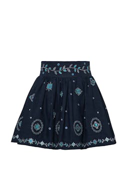 Nori Relicario mini skirt Skirts Agua by Agua Bendita    - Collagerie