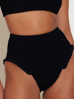 Black Osiris frill bikini Bikini Hunza G    - Collagerie