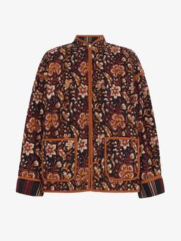 Tan jaal Penny jacket Jacket Pink City Prints    - Collagerie