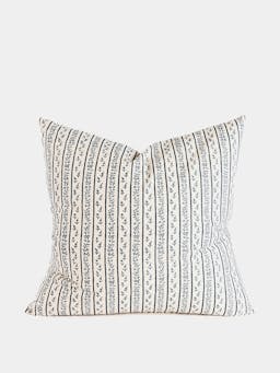 Juniper stripe scatter cushion in indigo Cushion Hadeda    - Collagerie