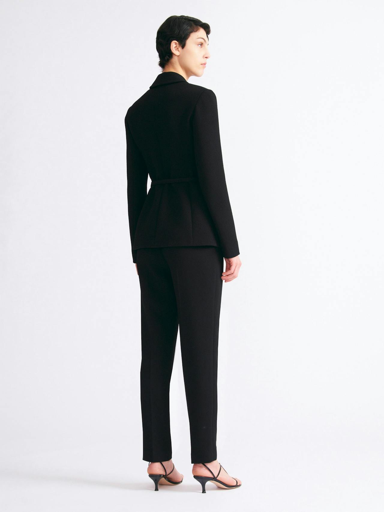 Arabella trousers in black double crepe Trousers Emilia Wickstead    - Collagerie