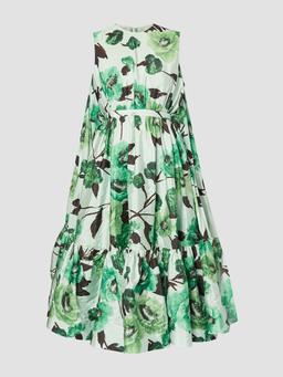 Sleeveless dress with cape detail PF24_F1D2_GVTT Erdem    - Collagerie