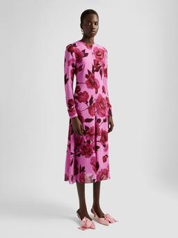 Long sleeve midi dress PF24_F1D32_PIVVC Erdem    - Collagerie